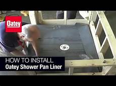 Installing Shower Membrane