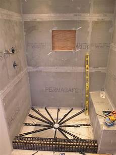 Installing Shower Membrane